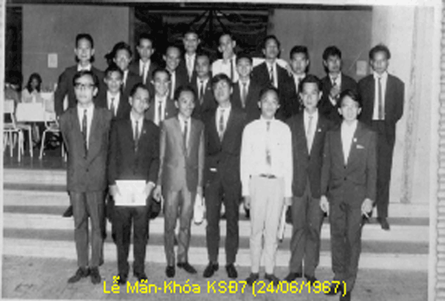 Lễ M&atilde;n-Kh�a KS�7 (24/06/1967)