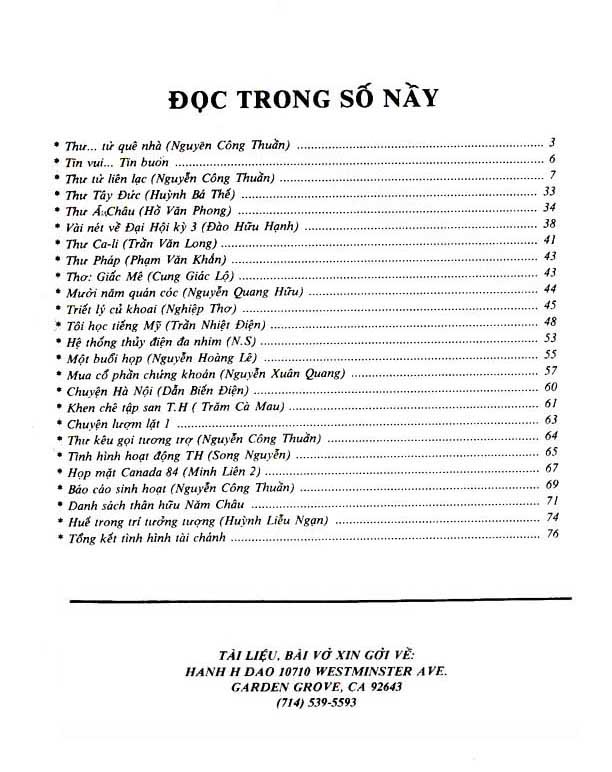 Mục Lục