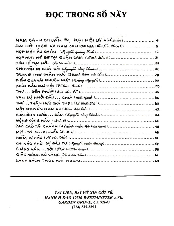 Mục Lục