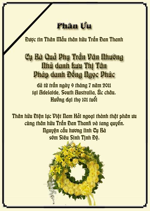 THDL VNHN Phan ưu