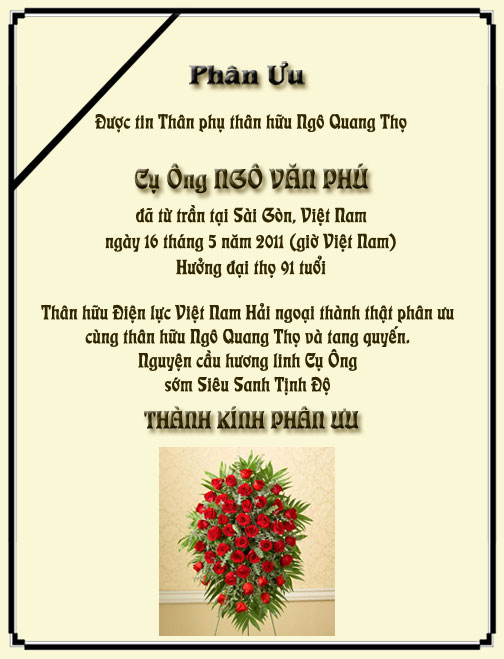 THDL VNHN Phan ưu