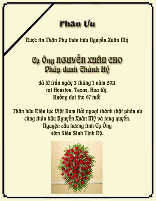 THDL VNHN Phan ưu