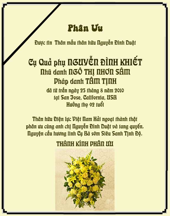 THDL VNHN Phan ưu