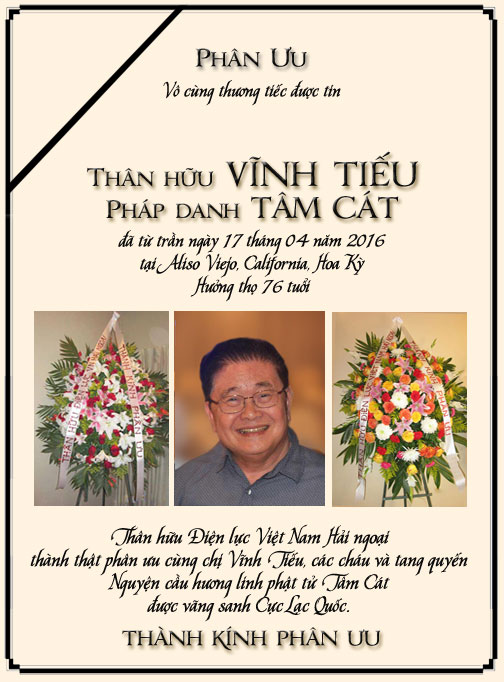 Phân Ưu THĐL VNHN