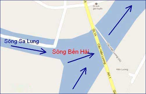 Cầu Hiền Lương cũ và mới