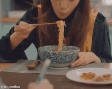Okayu Eat Udon GIF - Okayu Eat Udon - Discover & Share GIFs