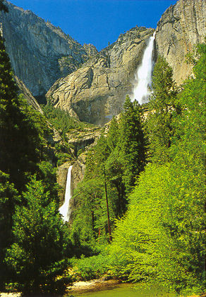 Upper and Lower Yosemite Falls